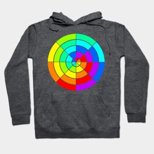 Colourful Rainbow Circle Hoodie